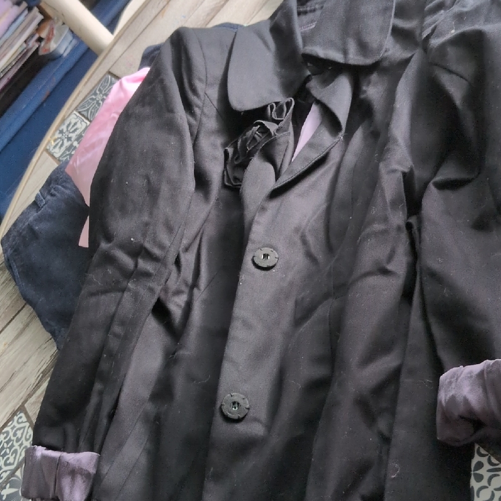 The Limited Black Trench Coat for Men